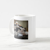 Ik hou ervan als mijn pijnpillen eindelijk binnenv koffiemok (Voorkant links)