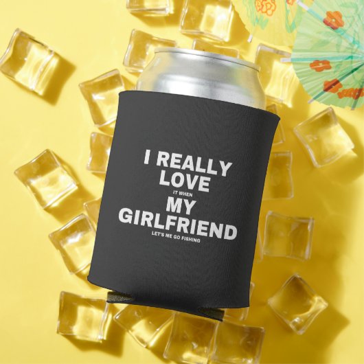 Ik hou ervan als mijn Vriendin me Vist Blikjeskoeler (Insitu Zomer)