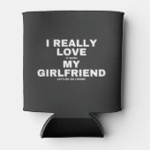 Ik hou ervan als mijn Vriendin me Vist Blikjeskoeler (Voorkant)