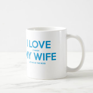 Ik hou ervan als mijn vrouw me de baas mok laat wo