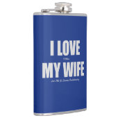 Ik hou ervan als mijn vrouw me laat paddleboarding heupfles (Rechts)