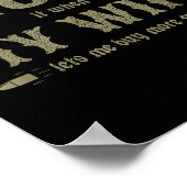 Ik hou ervan als mijn vrouw me meer Pistolen laat  Poster (Hoek)