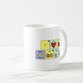 Ik hou ervan als we AAC-Mok spreken Koffiemok (Voorkant rechts)