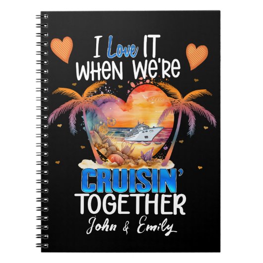 Ik hou ervan als we Cruisether Vaca zijn Notitieboek (Voorkant)