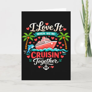 Ik hou ervan als we samen cruisen Cruise Vibes Kaart