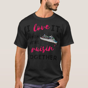 Ik hou ervan als we samen familievriendelicus zijn t-shirt