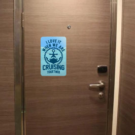 Ik hou ervan als we samen kruipen - deur magneet