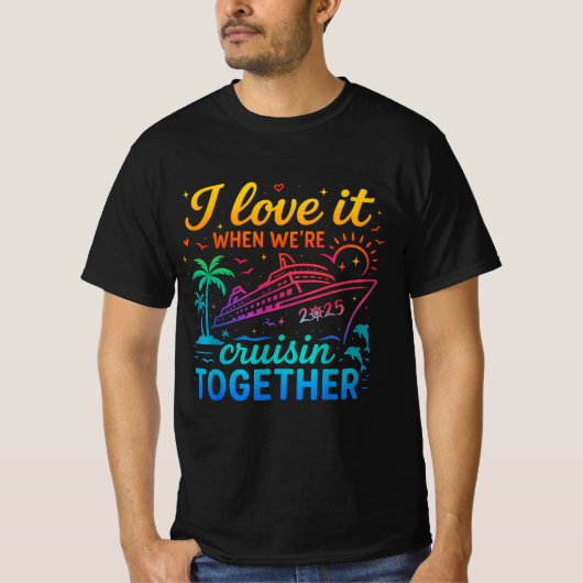 Ik hou ervan als we samen kruipen. t-shirt (Voorkant)