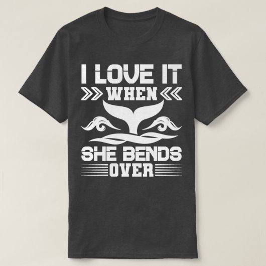 Ik hou ervan als ze meer dan 11 buigt t-shirt (Design voorkant)