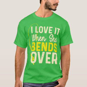 Ik hou ervan als ze meer dan 45 is t-shirt