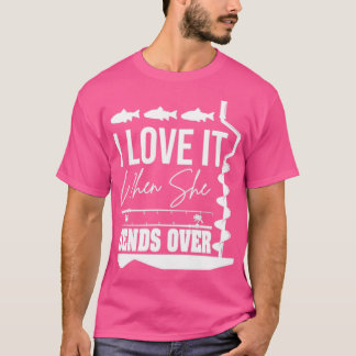 Ik hou ervan als ze meer dan 7 buigt t-shirt