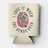 Ik hou ervan als ze ombuigt. blikjeskoeler (Voorkant)