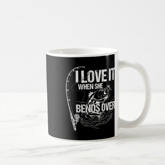 Ik hou ervan als ze over buigt koffiemok (Rechts)