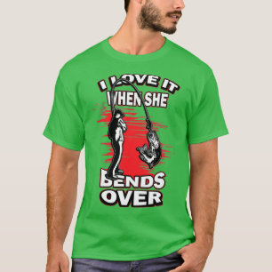 Ik hou ervan als ze over de nieuwigheid Vist  T-shirt