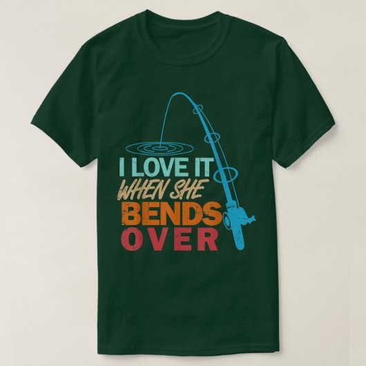 Ik hou ervan als ze over schimmels Vist T-shirt (Design voorkant)