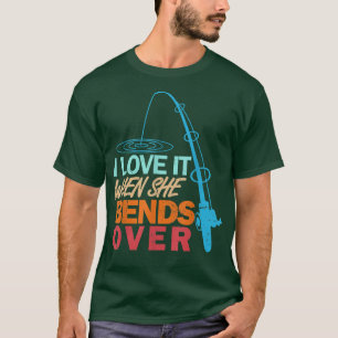Ik hou ervan als ze over schimmels Vist T-shirt