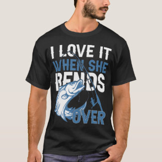 Ik hou ervan als ze over T-shirt buigt