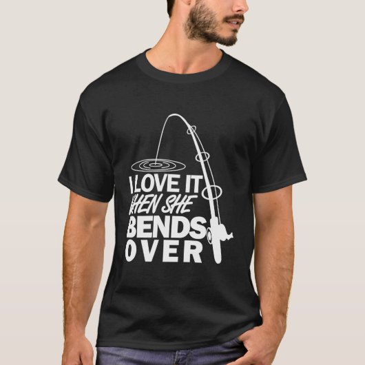 Ik hou ervan als ze over Vist T-shirt (Voorkant)