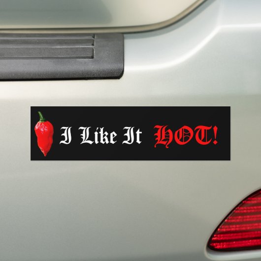 Ik hou ervan. bumpersticker (Op auto)