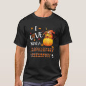 Ik hou ervan dat ik een ademhalingstherapie-Herfst T-shirt (Voorkant)