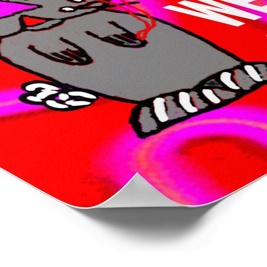 Ik hou ervan dat je snel goed komt poster (Hoek)