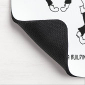 Ik hou ervan een bouwinspecteur te zijn muismat (Hoek)