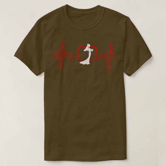 Ik hou ervan een bruid te zijn t-shirt (Design voorkant)