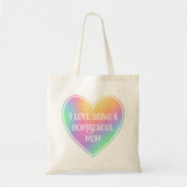 Ik hou ervan een Homeschool moeder te zijn Tote Bag (Voorkant)