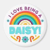 Ik hou ervan een madeliefje te zijn scoutingmagnee magneet (Voorkant)