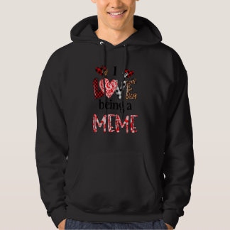 Ik hou ervan een mememenhoed Moederdag te worden Hoodie