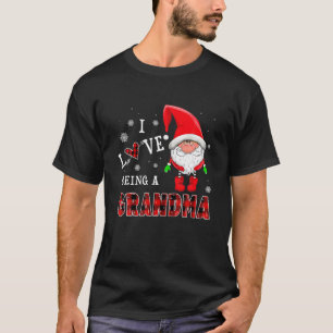 Ik hou ervan een oma Gnomes Funny Family Pajamas t T-shirt