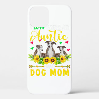 Ik hou ervan een tante te zijn | Hond Mam Whippet  Case-Mate iPhone Case