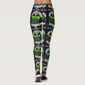 Ik hou ervan een verpleegster te zijn (CRNA) Leggings (Achterkant)