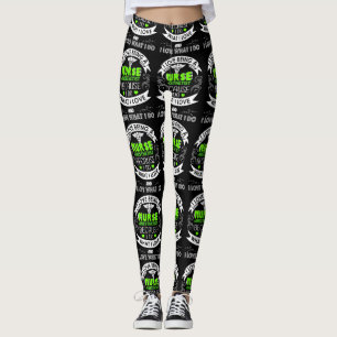 Ik hou ervan een verpleegster te zijn (CRNA) Leggings