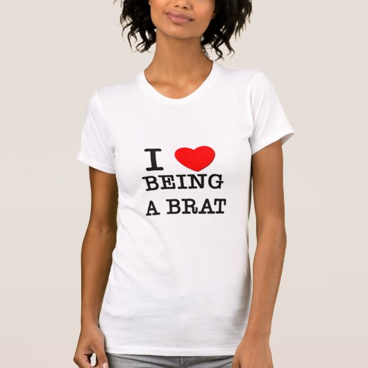 Ik hou ervan een vlek te zijn t-shirt (Voorkant)