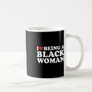 Ik hou ervan een zwarte maand van de vrouw te zijn koffiemok