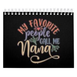 Ik hou ervan grootmoeder te zijn kalender