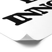 Ik hou ervan innovatief te zijn poster (Hoek)