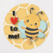 Ik hou ervan mij te zijn! 5x3 vel labels (Design 2)
