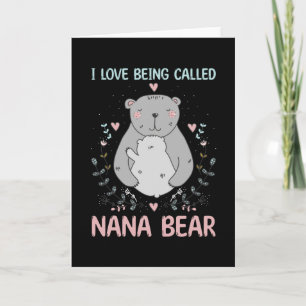 Ik hou ervan Nana Beer genoemd te worden Cadeau vo Kaart