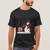 Ik hou ervan om Amammy Snowman Kerstmis te zijn om T-shirt (Voorkant)