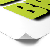 Ik hou ervan om de bomen te redden poster (Hoek)