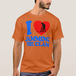 Ik hou ervan om de mossel te storen t-shirt