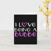 Ik hou ervan om een Bubbe Cute Cool te zijn Kaart (Gele Bloem)