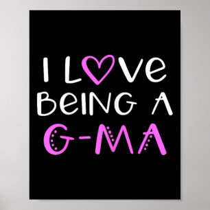 Ik hou ervan om een G-MA Schattige Cool GMA te zij Poster
