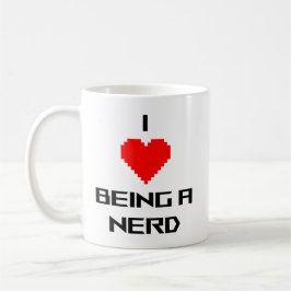 Ik hou ervan om een nerd te zijn koffiemok