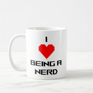 Ik hou ervan om een nerd te zijn koffiemok
