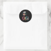 Ik hou ervan om Gigi te noemen Ronde Sticker (Tas)