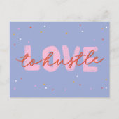 Ik hou ervan om Happy Valentijnsdag Briefkaart te  (Voorkant)