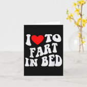 Ik hou ervan om in bed te boeren kaart (Gele Bloem)